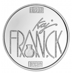 Finlândia 10€ Kaj Franck 2011 Proof 